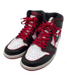 NIKE（ナイキ）の古着「AIR JORDAN 1 RETRO HIGH OG "Blood Line"」｜ホワイト×ブラック