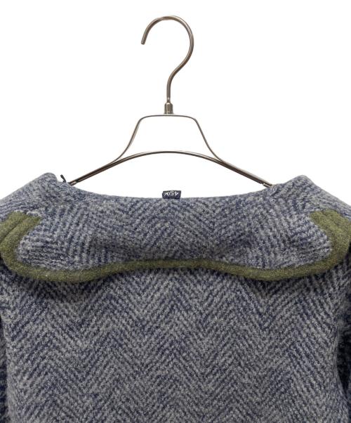 45rpm（45アールピーエム）45rpm (45アールピーエム) シェットランド チロリアン グレー サイズ:不明の古着・服飾アイテム