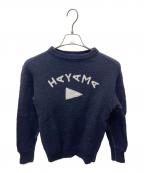 45Rフォーティファイブ・アール）の古着「シェットランド超ガーゼクルー（フロッキー）」｜インディゴ