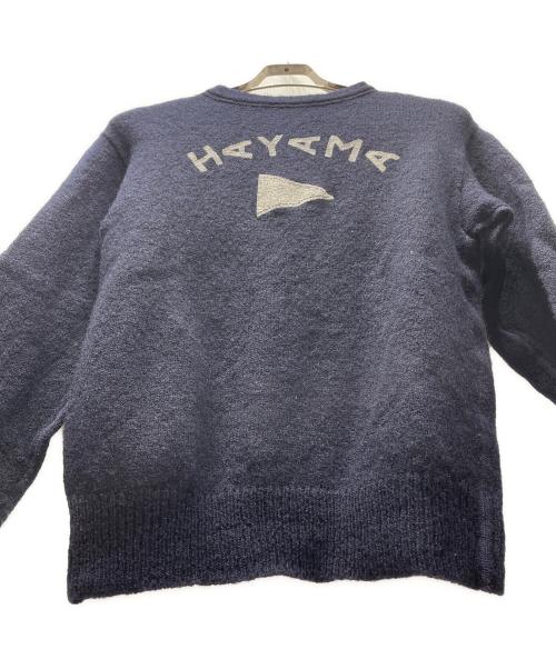 45R（フォーティファイブ・アール）45R (フォーティファイブ・アール) シェットランド超ガーゼクルー（フロッキー） インディゴ サイズ:2の古着・服飾アイテム