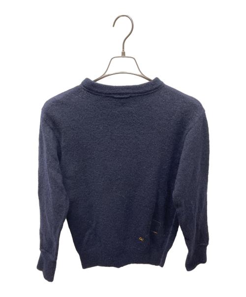 45R（フォーティファイブ・アール）45R (フォーティファイブ・アール) シェットランド超ガーゼクルー（フロッキー） インディゴ サイズ:2の古着・服飾アイテム