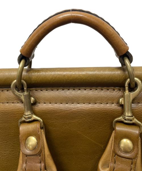 Herz（ヘルツ）Herz (ヘルツ) 棒屋根クラシックリュック ブラウンの古着・服飾アイテム