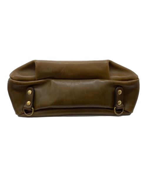 Herz（ヘルツ）Herz (ヘルツ) 棒屋根クラシックリュック ブラウンの古着・服飾アイテム