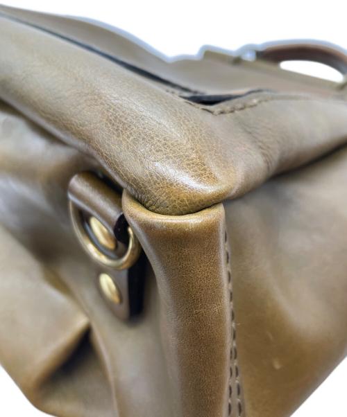 Herz（ヘルツ）Herz (ヘルツ) 棒屋根クラシックリュック ブラウンの古着・服飾アイテム