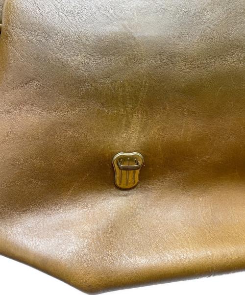 Herz（ヘルツ）Herz (ヘルツ) 棒屋根クラシックリュック ブラウンの古着・服飾アイテム