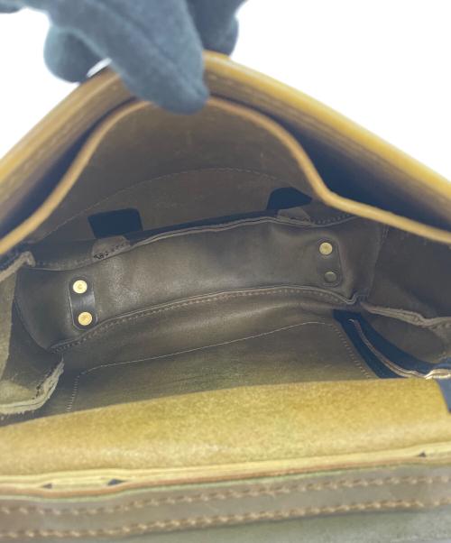 Herz（ヘルツ）Herz (ヘルツ) 棒屋根クラシックリュック ブラウンの古着・服飾アイテム