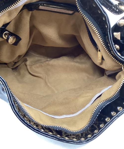 JIMMY CHOO（ジミーチュウ）JIMMY CHOO (ジミーチュウ) スカイバッグ ブラックの古着・服飾アイテム