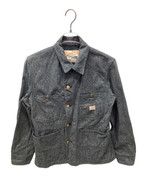 SUGAR CANE（シュガーケーン）SUGAR CANE (シュガーケーン) ブラックコバート ワークコート グレー サイズ:不明の古着・服飾アイテム