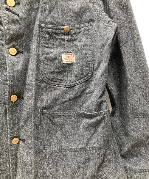 SUGAR CANE（シュガーケーン）SUGAR CANE (シュガーケーン) ブラックコバート ワークコート グレー サイズ:不明の古着・服飾アイテム