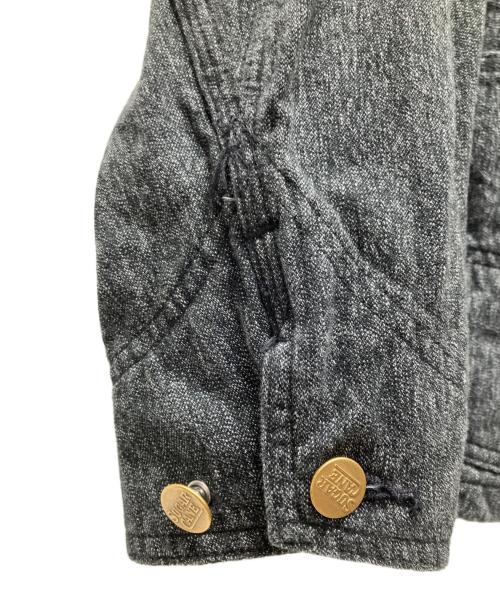 SUGAR CANE（シュガーケーン）SUGAR CANE (シュガーケーン) ブラックコバート ワークコート グレー サイズ:不明の古着・服飾アイテム