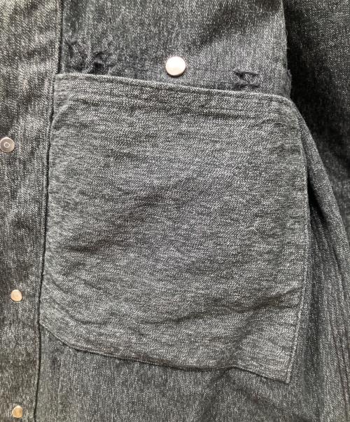 SUGAR CANE（シュガーケーン）SUGAR CANE (シュガーケーン) ブラックコバート ワークコート グレー サイズ:不明の古着・服飾アイテム