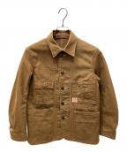 HEADLIGHTヘッドライト）の古着「ダックジャケット」｜ブラウン