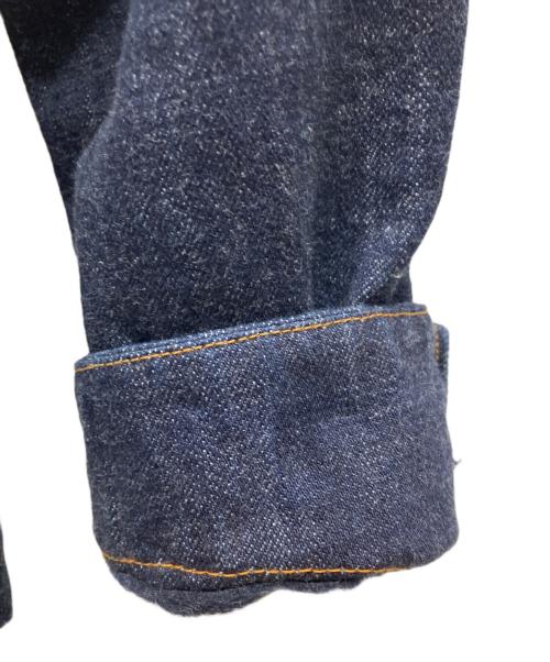 BURGUS PLUS & Co（バーガスプラス）BURGUS PLUS & Co (バーガスプラス) カバーオール デニム ブランケット ネイビー サイズ:36の古着・服飾アイテム