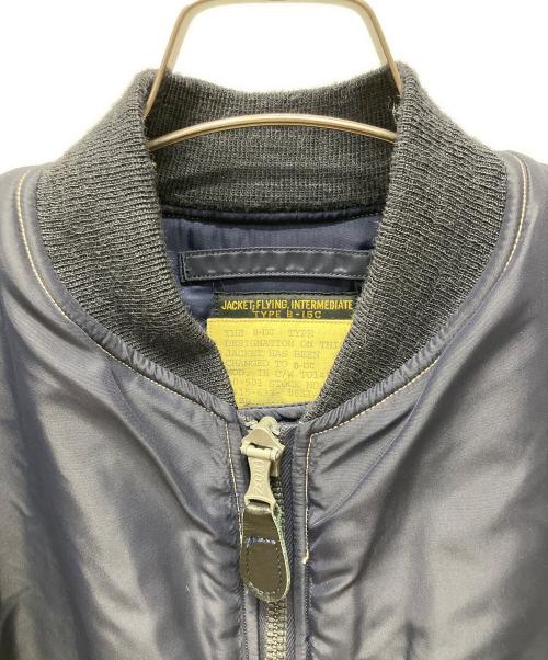Buzz Rickson’s（バズリクソンズ）Buzz Rickson’s (バズリクソンズ) B-15Ｃフライトジャケット ネイビー サイズ:36の古着・服飾アイテム