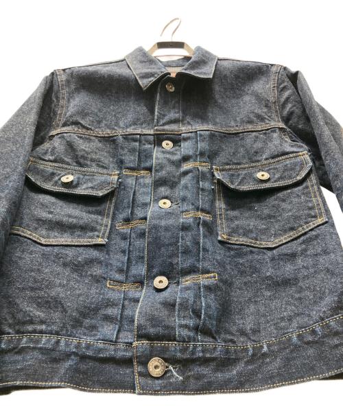 BURGUS PLUS & Co（バーガスプラス）BURGUS PLUS & Co (バーガスプラス) 2nd Type Denim Jacket インディゴ サイズ:38の古着・服飾アイテム