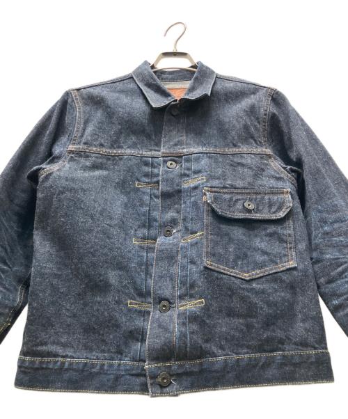 BURGUS PLUS & Co（バーガスプラス）BURGUS PLUS & Co (バーガスプラス) 1st Type Denim Jacket インディゴ サイズ:38の古着・服飾アイテム