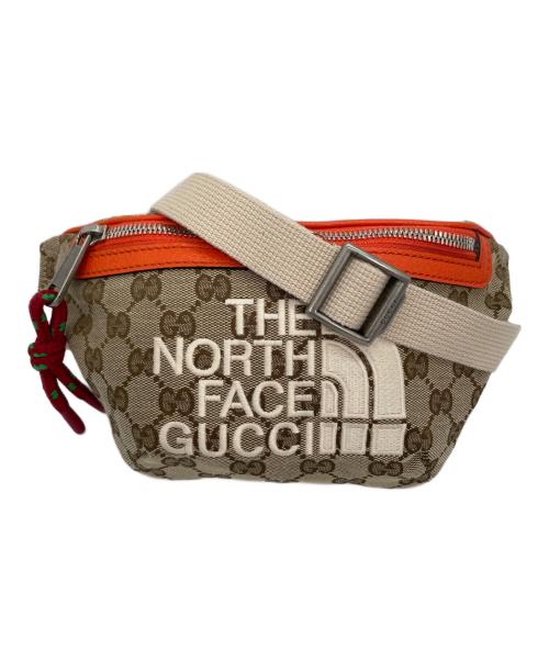 GUCCI（グッチ）GUCCI (グッチ) THE NORTH FACE (ザ ノース フェイス) ボディーバッグの古着・服飾アイテム