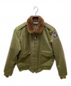 ARMYアーミー）の古着「B-10フライトジャケット」｜グリーン