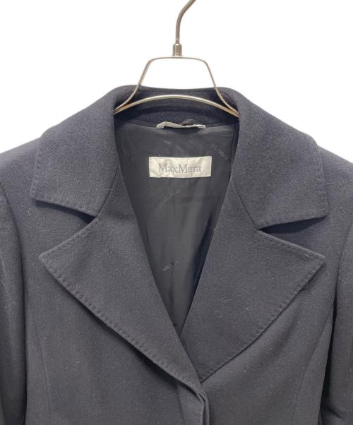 MaxMara（マックスマーラ）MaxMara (マックスマーラ) チェスターコート ネイビー サイズ:42の古着・服飾アイテム