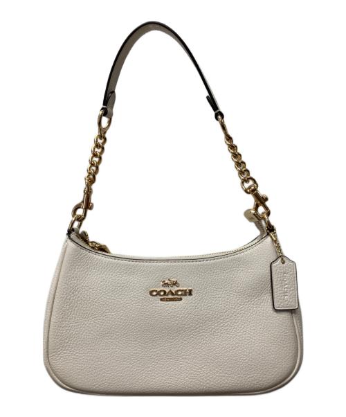 COACH（コーチ）COACH (コーチ) テリ 2WAYショルダーバッグ ホワイトの古着・服飾アイテム