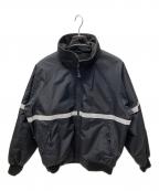 PORT AUTHORITYポートオーソリティ）の古着「hallenger Jacket with Reflective Taping」｜ブラック