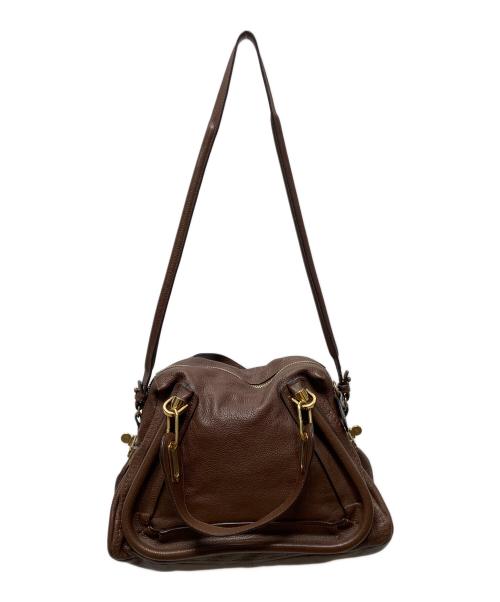 Chloe（クロエ）Chloe (クロエ) 2WAYバッグ ブラウンの古着・服飾アイテム