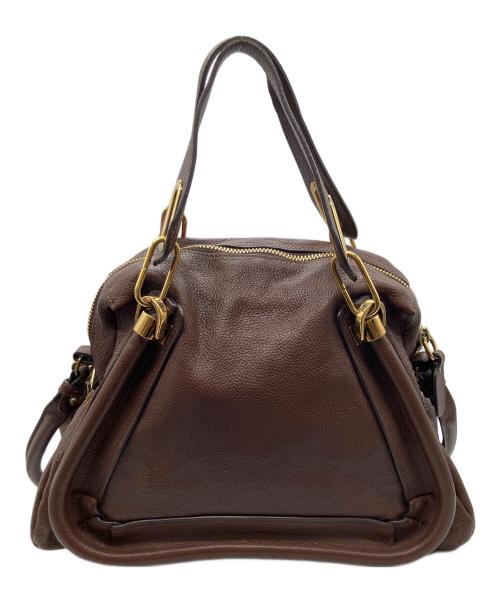 Chloe（クロエ）Chloe (クロエ) 2WAYバッグ ブラウンの古着・服飾アイテム