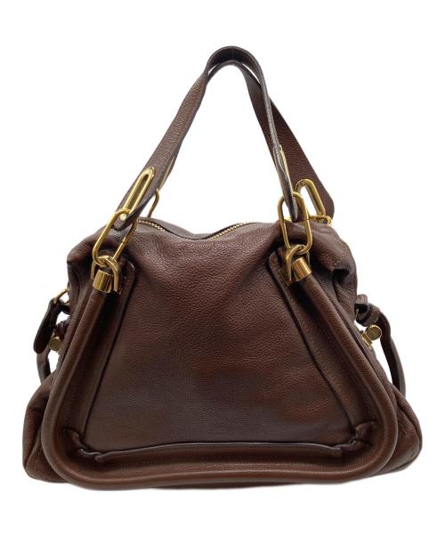 Chloe（クロエ）Chloe (クロエ) 2WAYバッグ ブラウンの古着・服飾アイテム