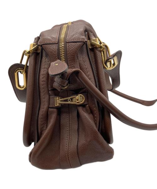 Chloe（クロエ）Chloe (クロエ) 2WAYバッグ ブラウンの古着・服飾アイテム