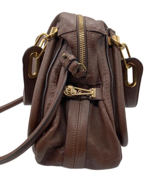 Chloe（クロエ）Chloe (クロエ) 2WAYバッグ ブラウンの古着・服飾アイテム
