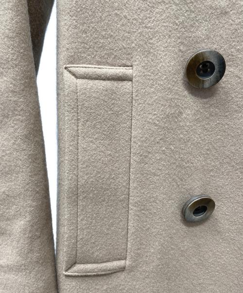 Ameri（アメリ）AMERI (アメリ) リトルフレアロングコート ブラウン サイズ:Mの古着・服飾アイテム