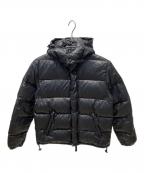 DUVETICAデュベティカ）の古着「DEIMOS フーデッドダウンジャケット」｜ブラック