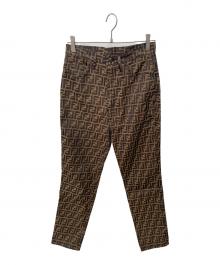 FENDI JEANS（フェンディ ジーンズ）の古着「パンツ」｜ブラウン×ブラック