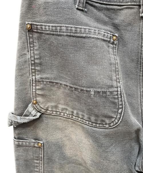 CarHartt（カーハート）CarHartt (カーハート) ダブルニーパンツ グレー サイズ:81cm (W32)の古着・服飾アイテム