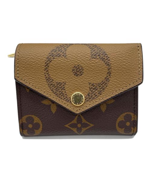 LOUIS VUITTON（ルイ ヴィトン）LOUIS VUITTON (ルイ ヴィトン) コンパクトウォレット ポルトフォイユゾエ ブラウンの古着・服飾アイテム