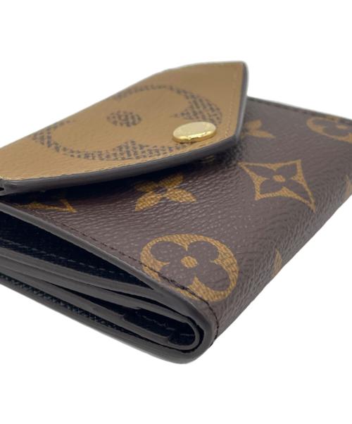 LOUIS VUITTON（ルイ ヴィトン）LOUIS VUITTON (ルイ ヴィトン) コンパクトウォレット ポルトフォイユゾエ ブラウンの古着・服飾アイテム