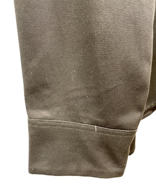 CALEE（キャリー）CALEE (キャリー) Cotton twill L/S wappen work shirt オリーブ サイズ:Mの古着・服飾アイテム