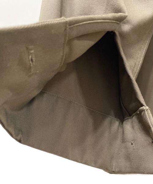 CALEE（キャリー）CALEE (キャリー) Cotton twill L/S wappen work shirt オリーブ サイズ:Mの古着・服飾アイテム