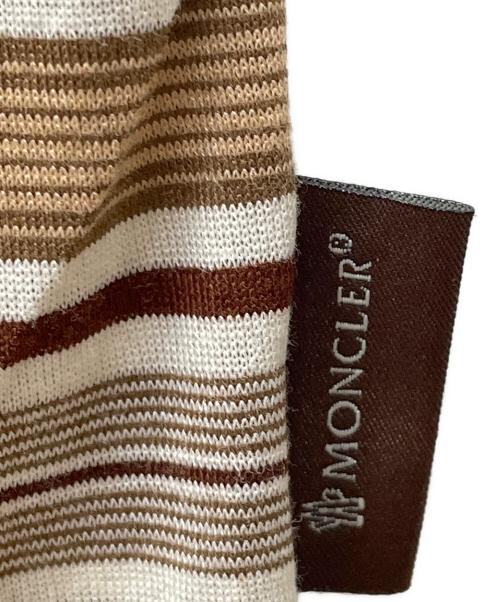 MONCLER（モンクレール）MONCLER (モンクレール) ポロシャツ ブラウン サイズ:不明の古着・服飾アイテム