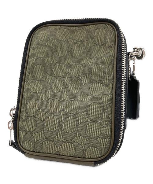 COACH（コーチ）COACH (コーチ) ショルダーポーチ グリーンの古着・服飾アイテム