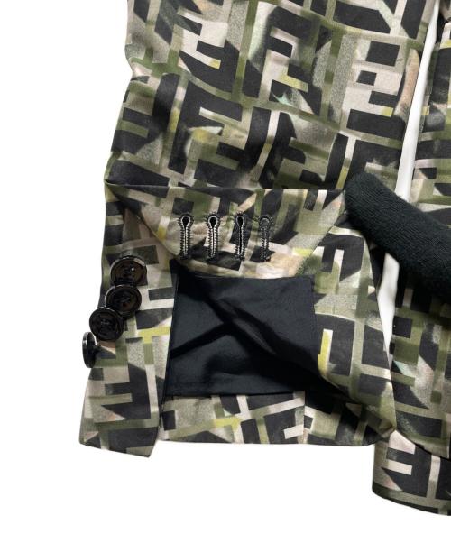 FENDI（フェンディ）FENDI (フェンディ) テーラードジャケット グリーン サイズ:44の古着・服飾アイテム