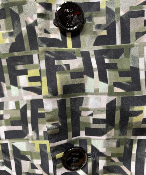 FENDI（フェンディ）FENDI (フェンディ) テーラードジャケット グリーン サイズ:44の古着・服飾アイテム
