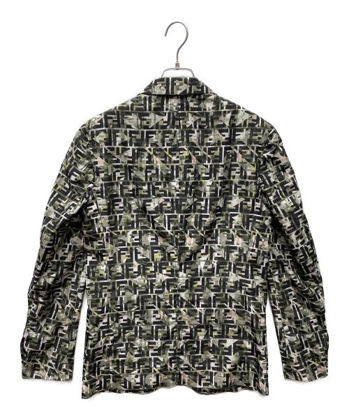 FENDI（フェンディ）FENDI (フェンディ) テーラードジャケット グリーン サイズ:44の古着・服飾アイテム