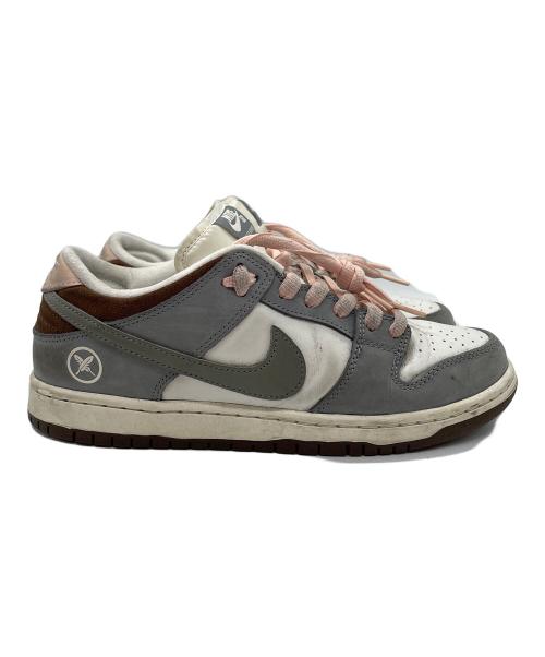 NIKE（ナイキ）NIKE (ナイキ) 堀米雄斗×Nike SB Dunk Low Pro QS グレー×ピンク サイズ:26.5の古着・服飾アイテム