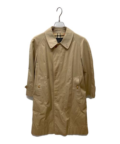 Burberry's（バーバリー）Burberry's (バーバリー) 裏地ノバチェックステンカラーコート ベージュ サイズ:88の古着・服飾アイテム
