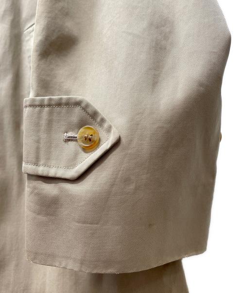 Burberry's（バーバリー）Burberry's (バーバリー) 裏地ノバチェックステンカラーコート ベージュ サイズ:88の古着・服飾アイテム