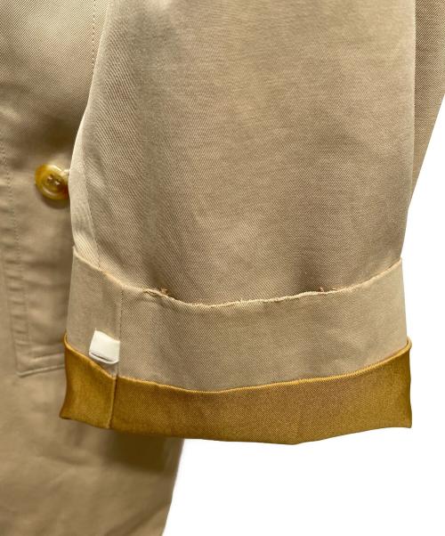 Burberry's（バーバリー）Burberry's (バーバリー) 裏地ノバチェックステンカラーコート ベージュ サイズ:88の古着・服飾アイテム