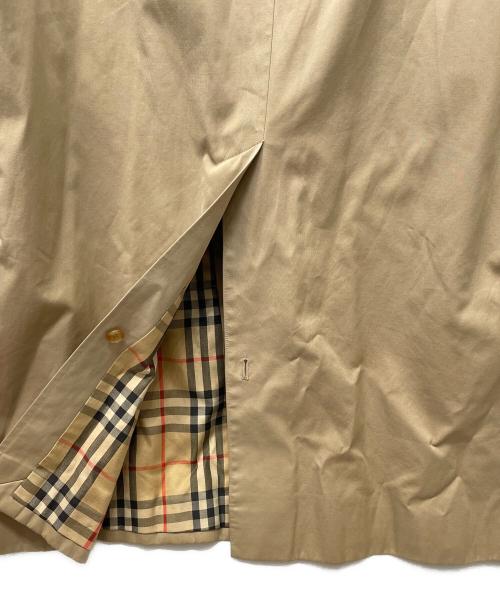 Burberry's（バーバリー）Burberry's (バーバリー) 裏地ノバチェックステンカラーコート ベージュ サイズ:88の古着・服飾アイテム