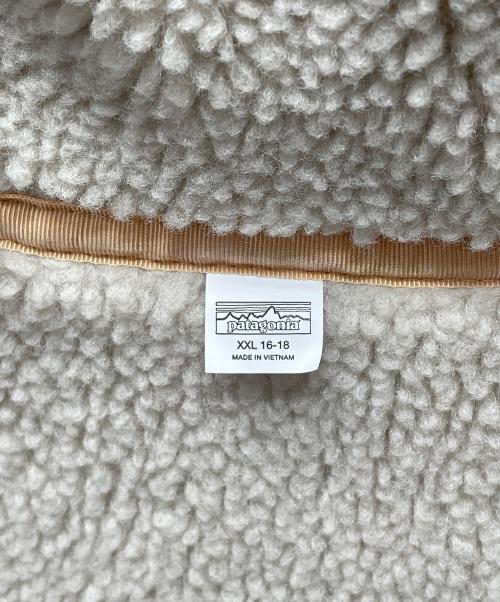 Patagonia（パタゴニア）Patagonia (パタゴニア) リバーシブルボアジャケット ベージュ サイズ:XXLの古着・服飾アイテム
