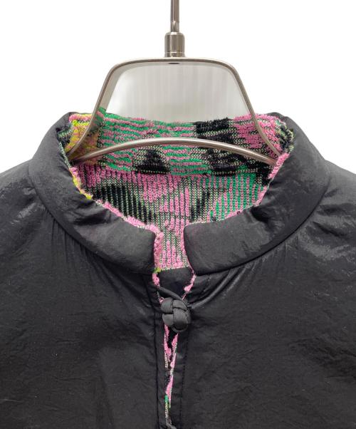 FUMIKA UCHIDA（フミカウチダ）FUMIKA UCHIDA (フミカウチダ) リバーシブル パイル チャイナ ジャケット ブラック サイズ:34の古着・服飾アイテム